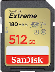 Sandisk Extreme SDXC 512GB Клас 10 U3 V30 UHS-I Sandisk Extreme SDXC 512GB Клас 10 U3 V30 UHS-I