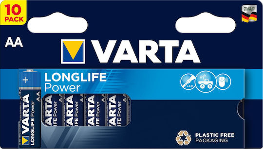 Varta Longlife Power Baterii Alcaline AA 1.5V 10buc