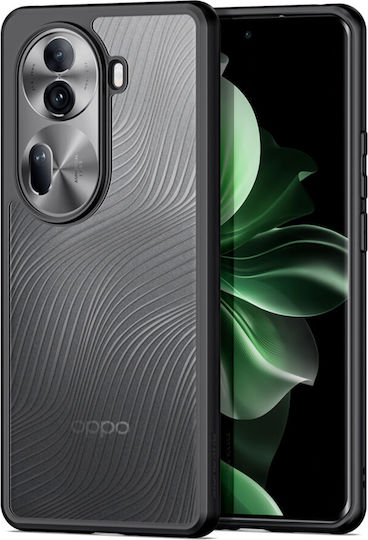 Dux Ducis Umschlag Rückseite Schwarz (Oppo Reno11 Pro - Dux Ducis Aimo Serie - Schwarz)