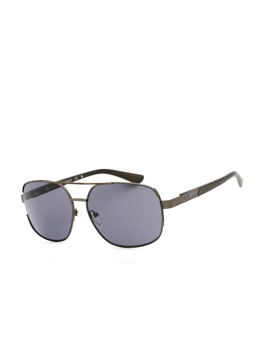 Guess Men's Sunglasses with Gray Frame and Gray...