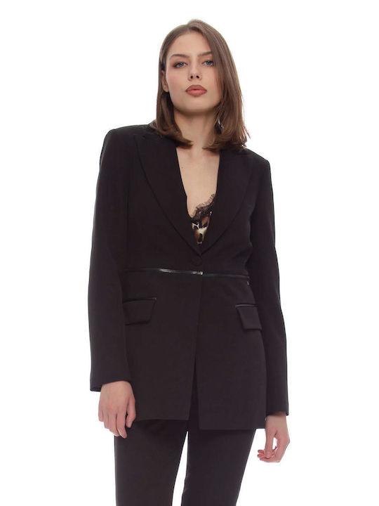 kocca Blazer pentru femei Sacou BLACK