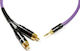 Melodika Cablu Audio Jack 3,5 mm Male - 2x RCA De Sex Masculin Violet 8 m