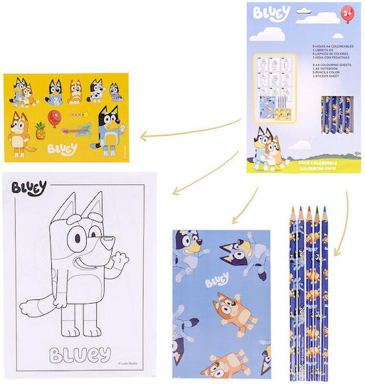 Cerda Kids Stationery Set 8pcs