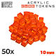 Green Stuff World Cube Tokens Dice 50τμχ