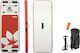 Enero Yoga Aufblasbar SUP Board mit Länge 2.5m Rot
