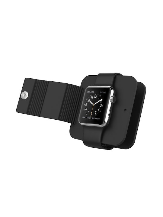 Silicone Case in Black color for Apple Watch 38mm & 42mm (Series 1 & 2)