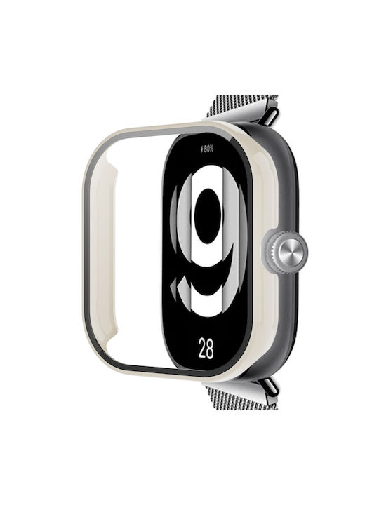 Plastic Case in White color for Redmi Watch 4