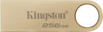 Kingston Datatraveler Se9 G3 256GB USB 3.2 Stick Gold