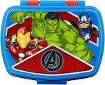 Box Plastic Kids' Food Container Avengers