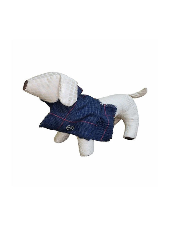 Feribiella Neck Wool Blue Dog Scarf