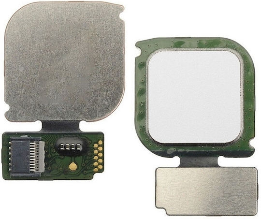 Flex Cable with Fingerprint in White color for Huawei P10 Lite