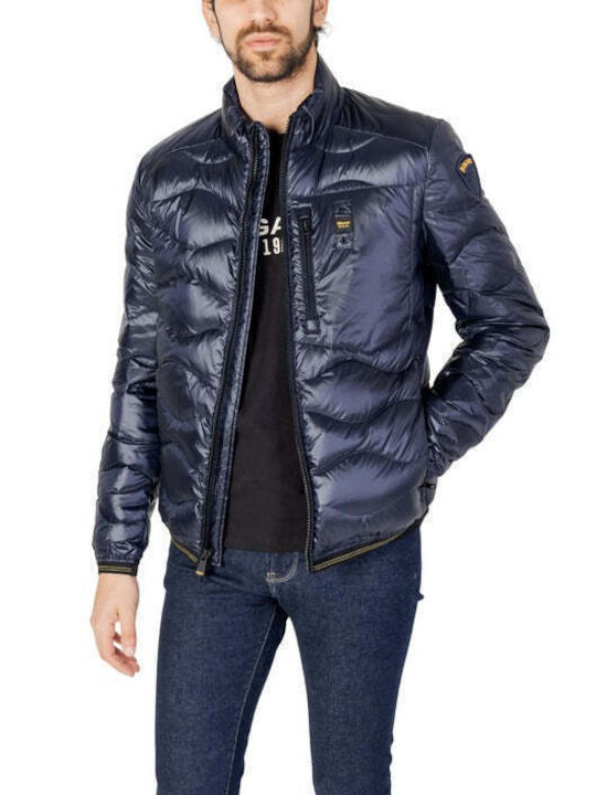 Blauer Men's Winter Puffer Jacket Blue