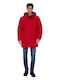 Winter Jacke Parka Rot