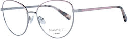 Gant Femei Metalic Rame Ochelari Ochi de pisică Argint GA4127 074