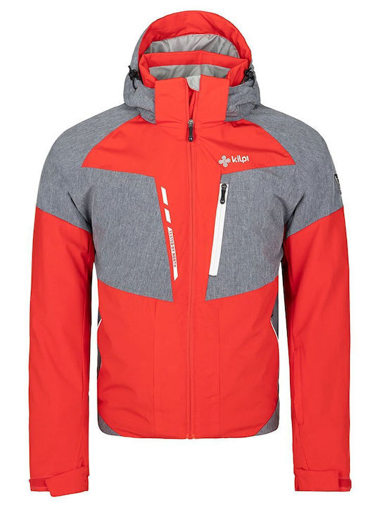 Kilpi Herren Winter Jacke Lässig Rot