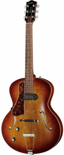 Godin 5th Ave Kingpin P90 Lh Chitară Electrică ES cu S Configurație Doze Maro