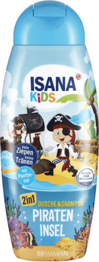 Isana Șampon și gel de duș pentru copii Șampon & Băi cu bule în formă de gel 300ml