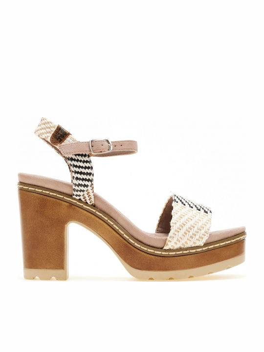 Refresh Sandalen Braun