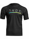 Thor Pentru bărbați Tricou Motocross Mânecă lungă Negru Culoare