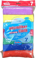 Practic Cleaning Cloths with Microfibers General Use 30x30cm 7pcs