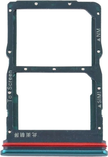 Υποδοχή Κάρτας Sim Υποδοχή Κάρτας Sim Tray Πράσινο για Huawei P40 Lite 5G Huawei P40 Lite 5G
