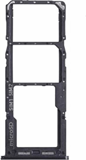 Sim Card Slot Black for Samsung Galaxy A22 4G