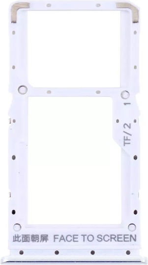 Sim-Kartenhalterung Weiß für Xiaomi Poco X3 GT