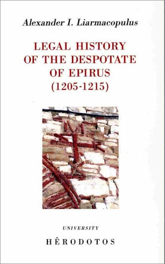 Legal History Of The Despotate Of Epirus Legal History Of The Despotate Of Epirus