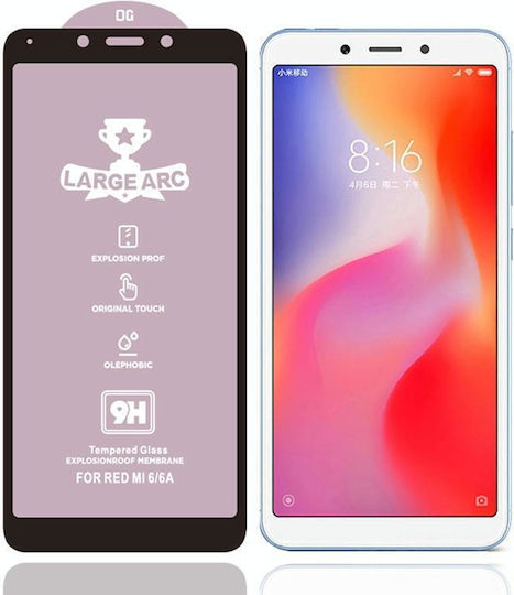 9h Hd Vollflächig gehärtetes Glas (Redmi 6/6a)