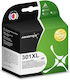 Asarto Compatible Inkjet Printer Ink HP HP 301XL Multiple (Color) 1pcs