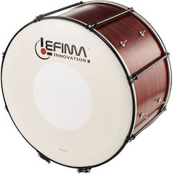 Lefima Lefima Parade Percussion Bnb 2616 Walnut Bass Drum 26 Inches in Brown Color