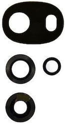 Camera Lens Glass Black for Motorola Moto G22