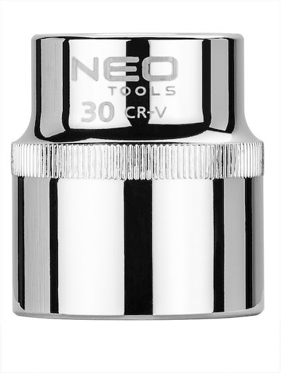 Neo Tools Καρυδάκι Εξάγωνο με Καρέ Υποδοχής 1/2" Διάμετρος 1/2"