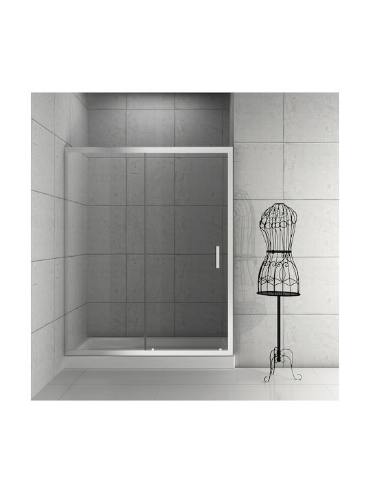 Orabella Energy Easy Fix 30247 Kabine für Dusche mit Schieben Tür 100x70x190cm Klarglas