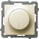 Ospel Recessed Universal Rotary in Ecru Colour