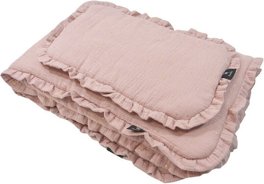 Lanila Kinderbettdecken Rosa 75x100cm LAB1327