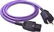 Melodika Schuko - IEC C13 Cable 5m Μωβ MDP50
