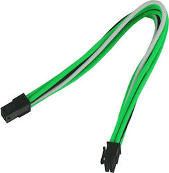 Nanoxia 8-Pin PCIe - 8-Pin PCIe Cable 0.3m Πράσινο NX8PE3EGWS Nanoxia 8-Pin PCIe - 8-Pin PCIe Cable 0.3m Πράσινο NX8PE3EGWS
