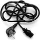 Logo Collection Schuko - IEC C13 Cable 3m Μαύρο 65933