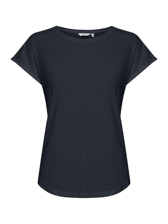 B.Younq Γυναικείο T-shirt Navy Μπλε