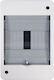Elektro Plast Wall mounted 6-Elements Fuse Box with 1 Row W124xH198xD84mm