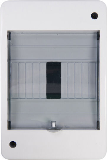Elektro Plast Wall mounted 6-Elements Fuse Box with 1 Row W124xH198xD84mm