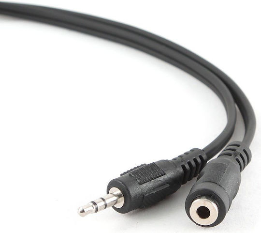Καλώδιο Ήχου 3.5mm male - 3.5mm female Μαύρο 3m KPO2744-3