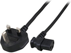 Microconnect Tip G (UK) - IEC C13 Cablu 2m Negru (PE090420A) Microconnect Tip G (UK) - IEC C13 Cablu 2m Negru (PE090420A)
