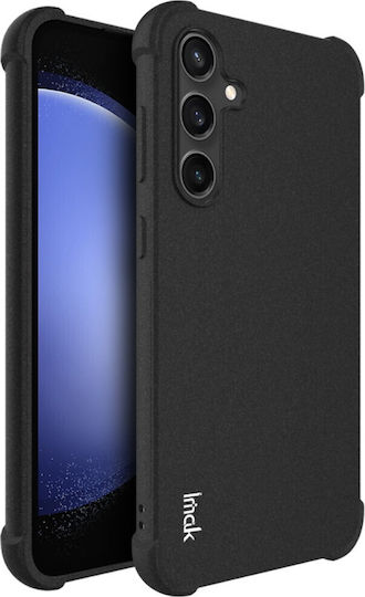 Imak Airbag Matte Series Ενισχυμένες Γωνίες Back Cover Σιλικόνης Μαύρο (Galaxy S23 FE)