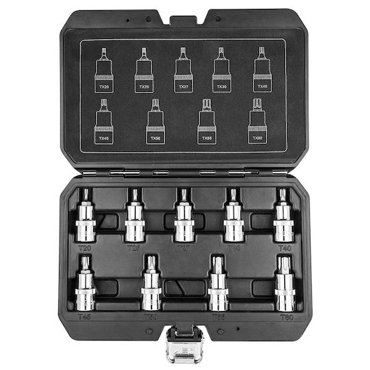 Neo Tools Walnut with Torx Head and Socket 1/2'' 9pcs