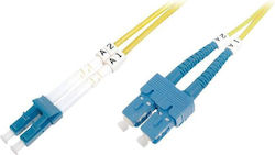 Digitus DK-292SCA3LC-03 Оптично Влакно SC/APC-LC/PC 3м Жълт Digitus DK-292SCA3LC-03 Оптично Влакно SC/APC-LC/PC 3м Жълт