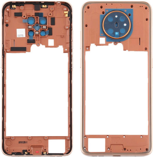 Μεσαίο Πλαίσιο Χρυσό για Nokia 5.3 Nokia 5.3