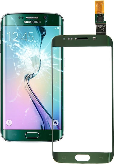 Μεσαίο Πλαίσιο Grün für Galaxy S6 Edge / G925