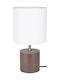 Spot Light Wood Table Lamp for Socket E27 with Black Shade and Base